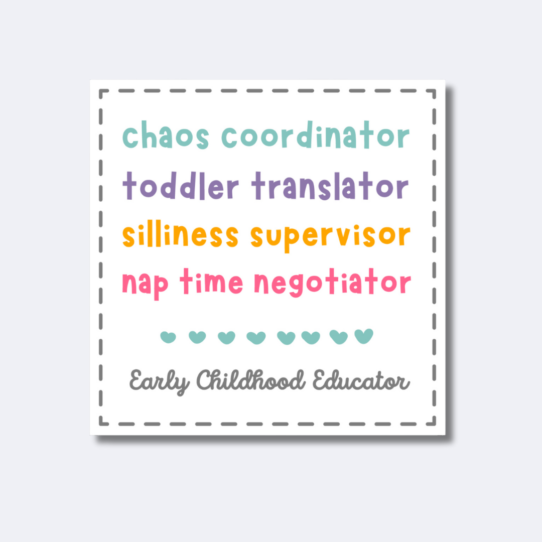 Early Childhood Educator Sticker