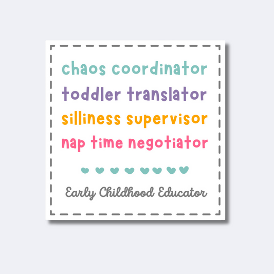 Early Childhood Educator Sticker