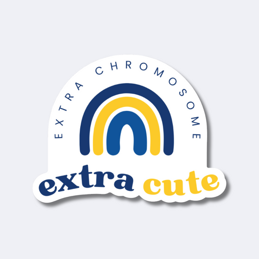 Extra Chromosome Extra Cute Sticker